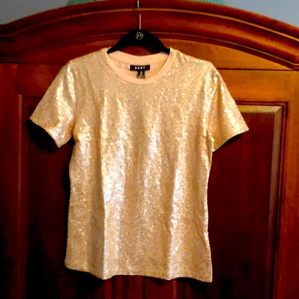 NWT!  Sequined T-Shirt